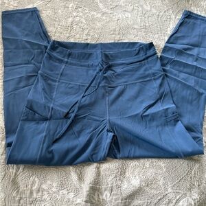 Zyia Active Blue Leggings with pockets